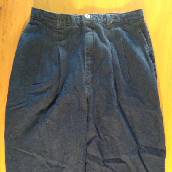 Vintage Levi's Sportswear Tapered Denim Blue Jeans - Picture 2 of 8